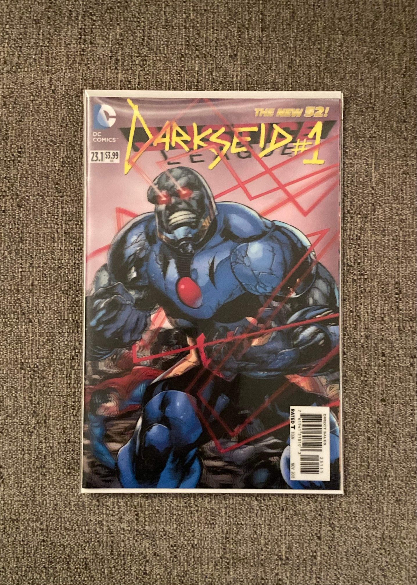 Justice League #23.1 Darkseid 3D Cover Comic Book