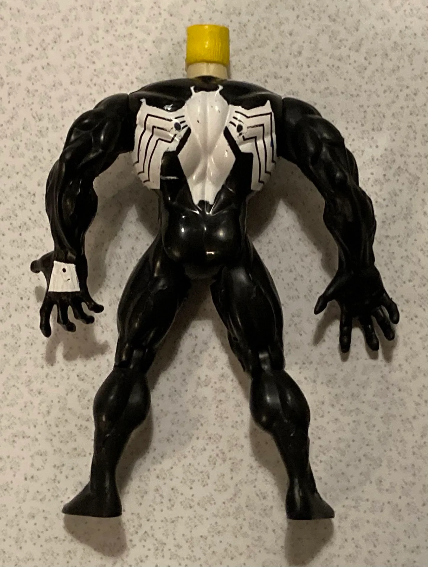 Vintage 1995 Toy Biz Marvel Comics Spider-Man VENOM image indicator(2)