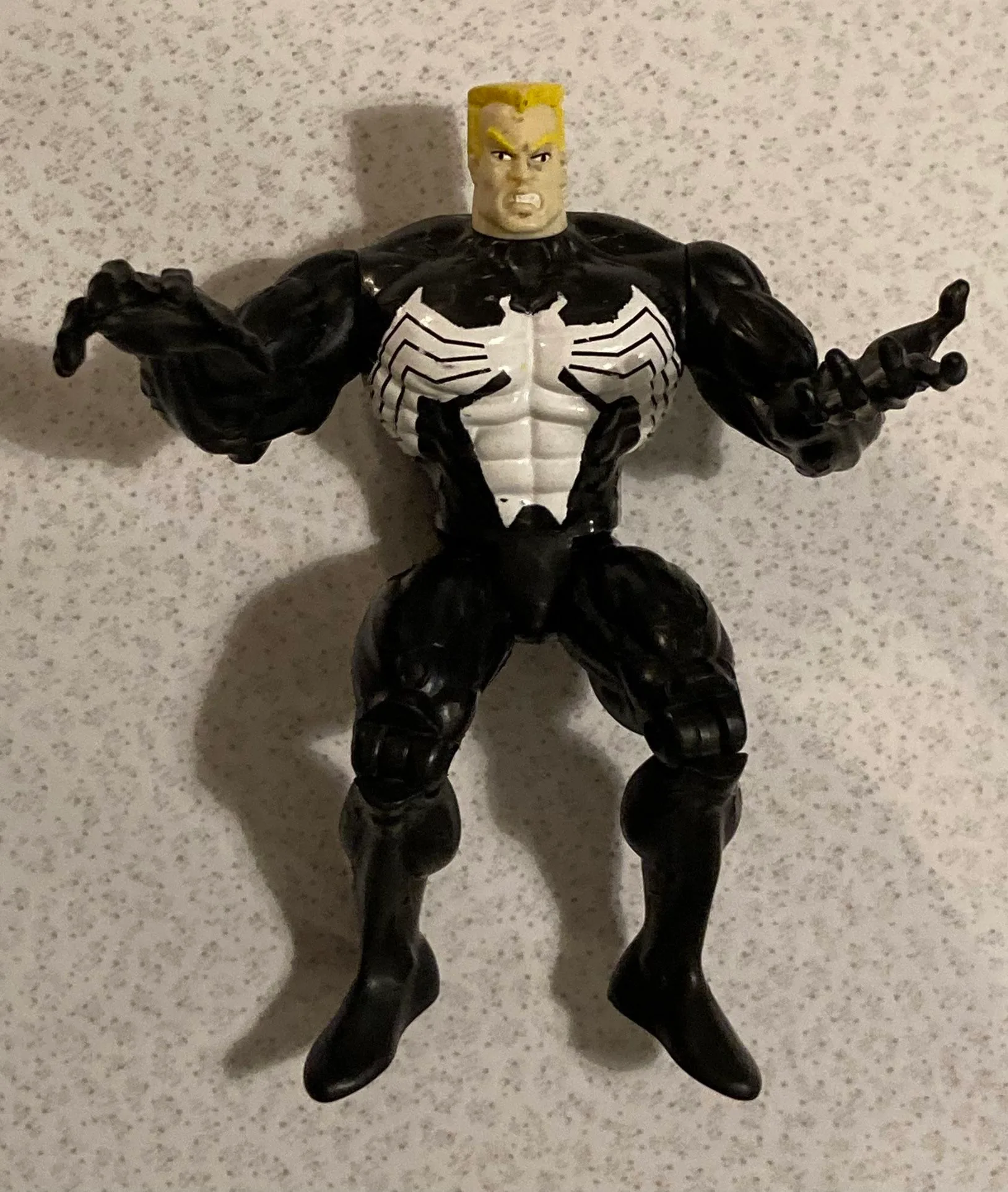 Vintage 1995 Toy Biz Marvel Comics Spider-Man VENOM image indicator(5)