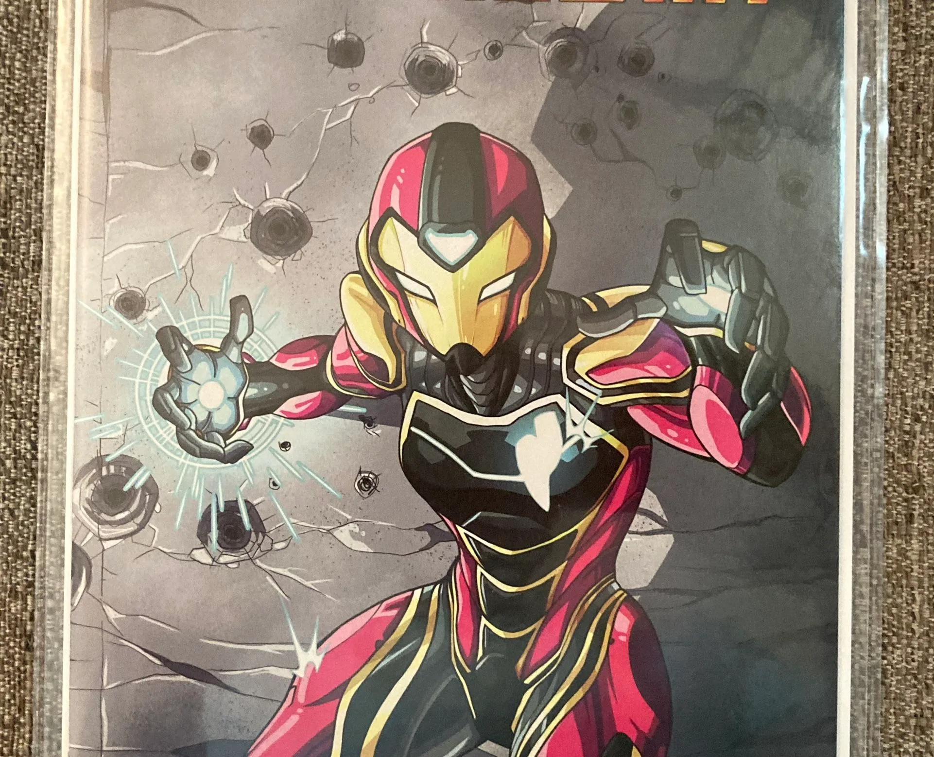 Marvel Comic IRONHEART #1 Variant Cover Key Issue First Print image indicator(5)