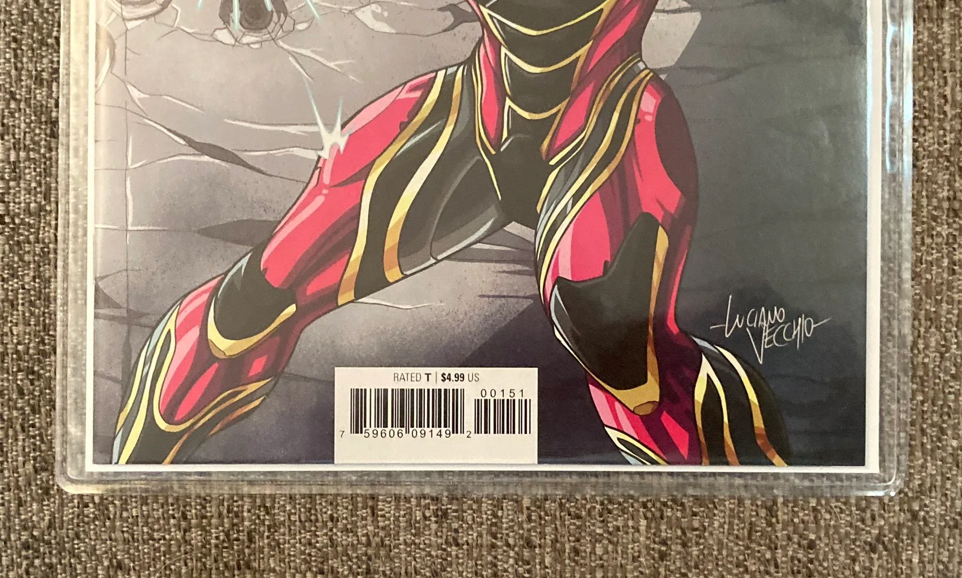 Marvel Comic IRONHEART #1 Variant Cover Key Issue First Print image indicator(6)