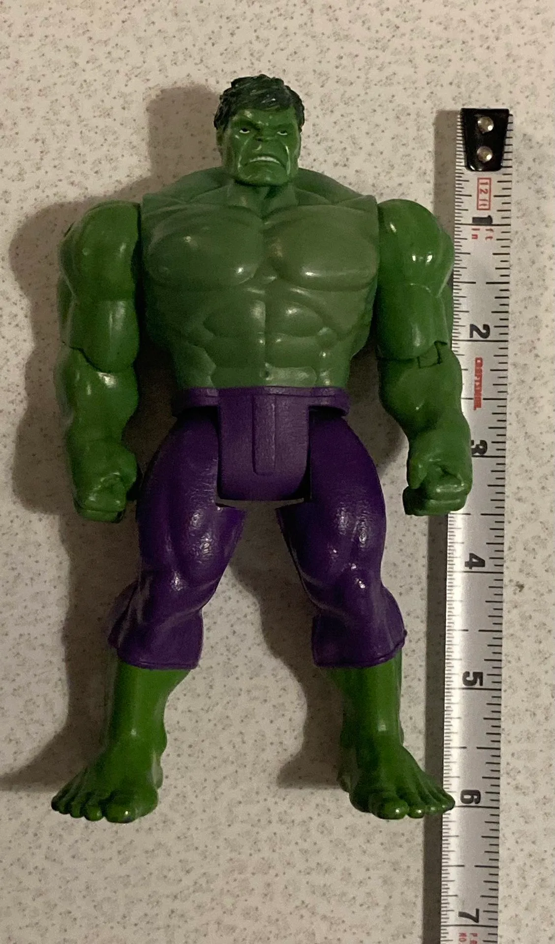 Vintage Marvel Comics Incredible HULK 6 inch Action Figure Toy!! image indicator(9)