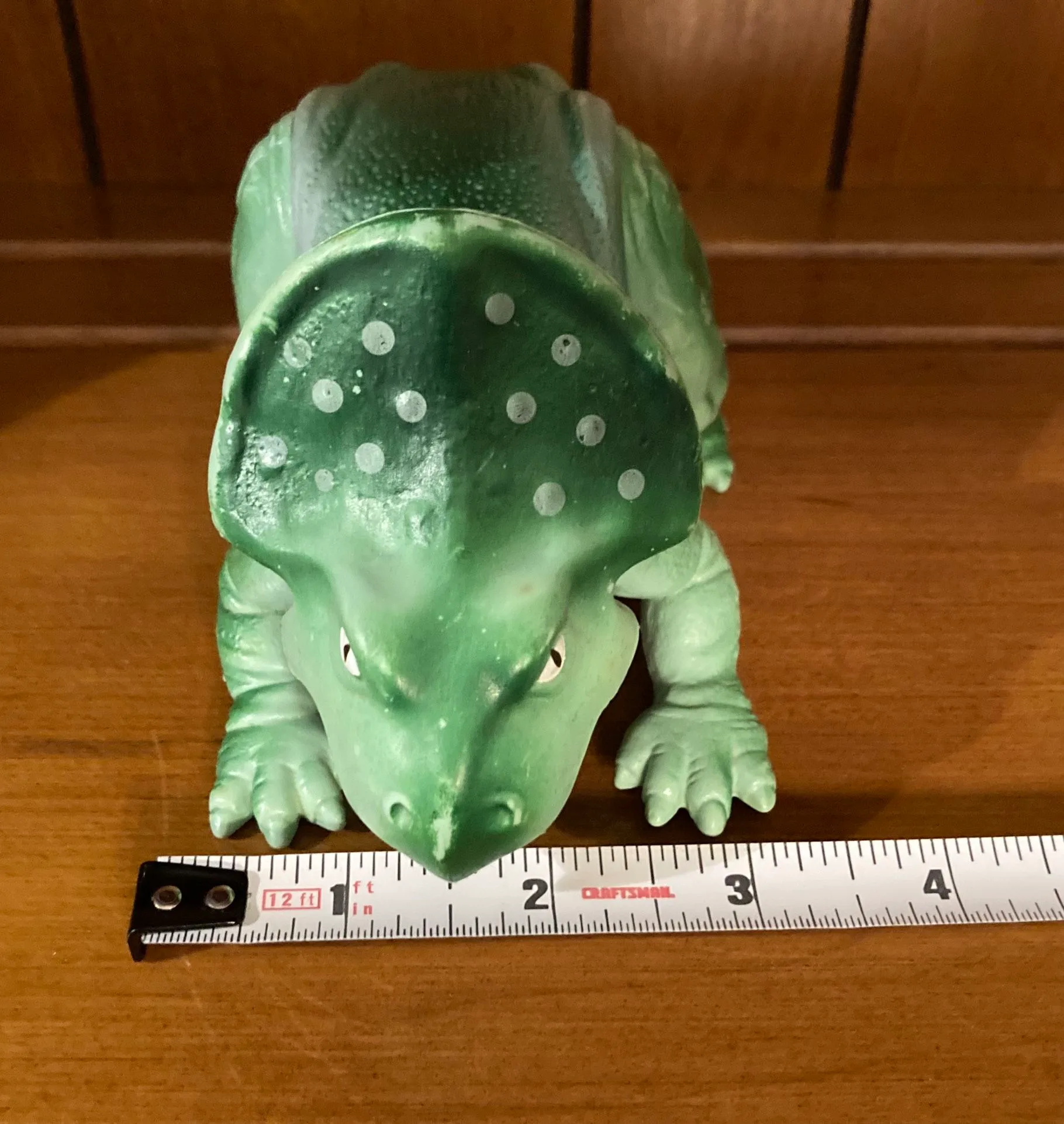 Vintage 1987 Playskool Dinosaurs Protoceratops Action Figure Toy image indicator(9)