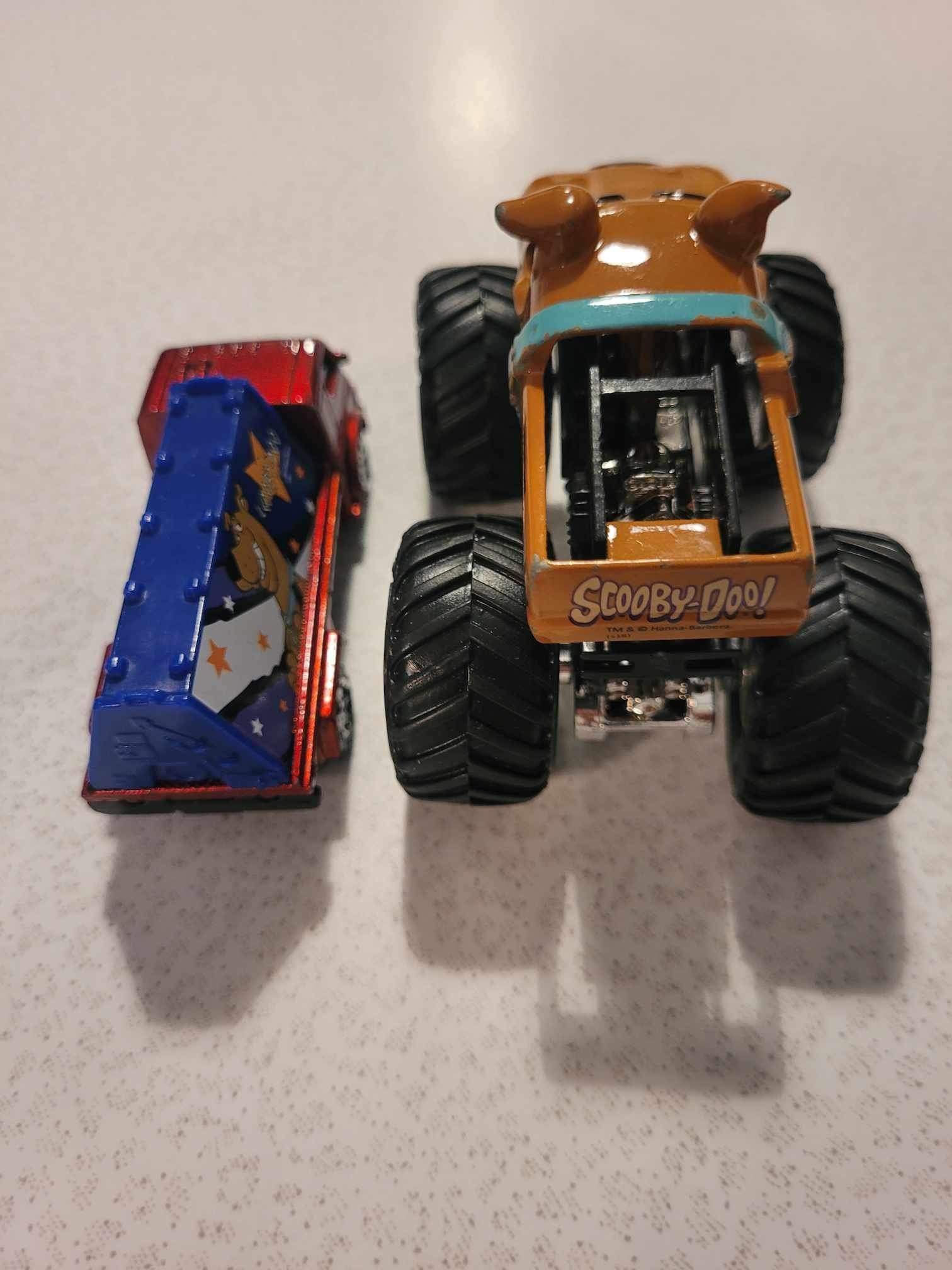 Lot Of Two SCOOBY DOO Die Cast Metal Toy Car Trucks Monster Truc - photo 2