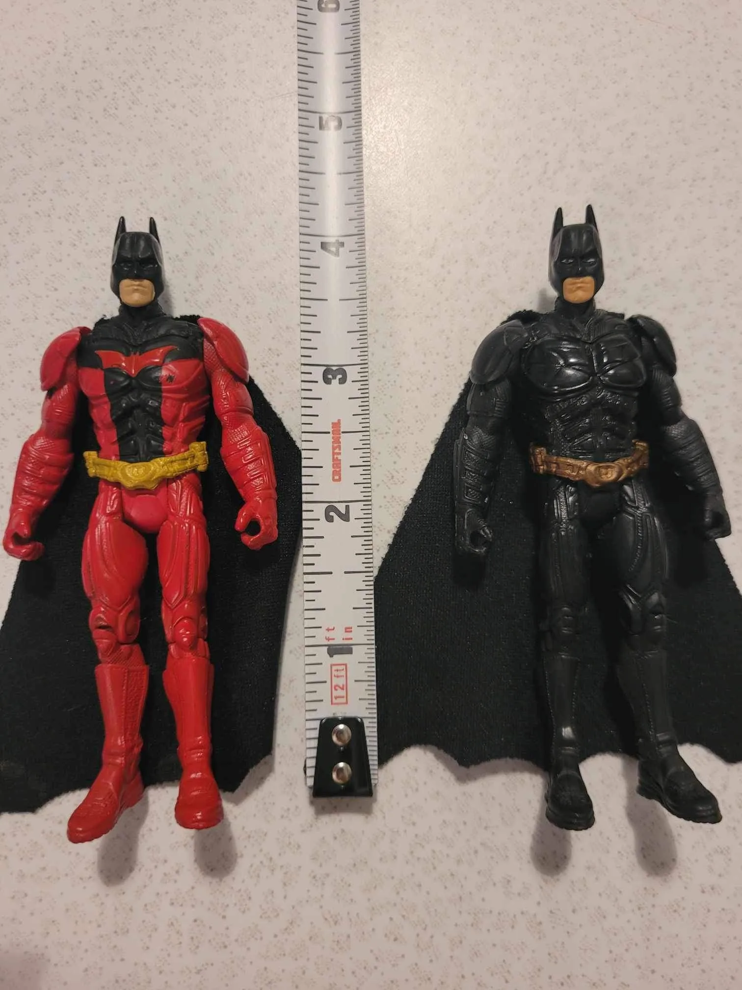 Two DC Comics BATMAN 4 Inch Action Figure Toys thumbnail