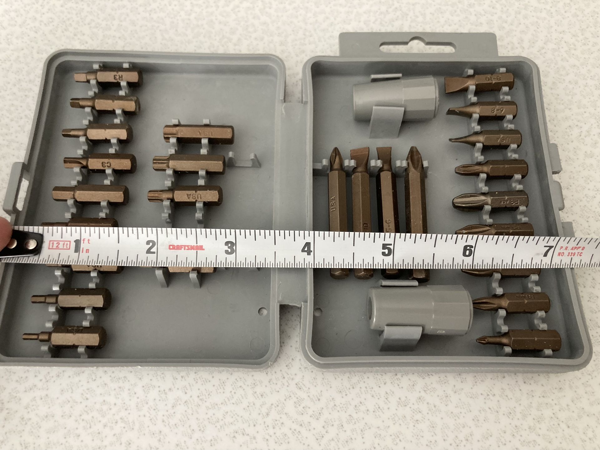 29 Piece CRAFTSMAN Hex Multi Bit Driver Set & Case Holder!!!