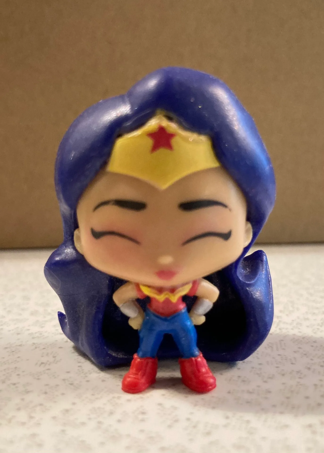 Lot Of 3 DC Comics Super Hero Girls Squishy Mini Figure Doll Toy image indicator(4)