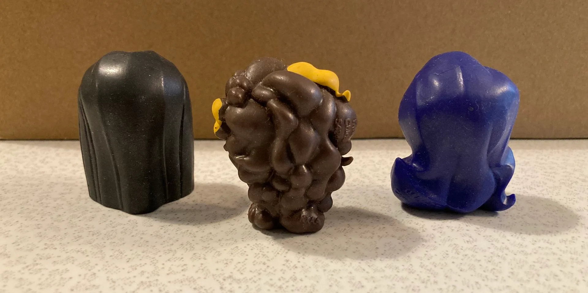 Lot Of 3 DC Comics Super Hero Girls Squishy Mini Figure Doll Toy image indicator(5)