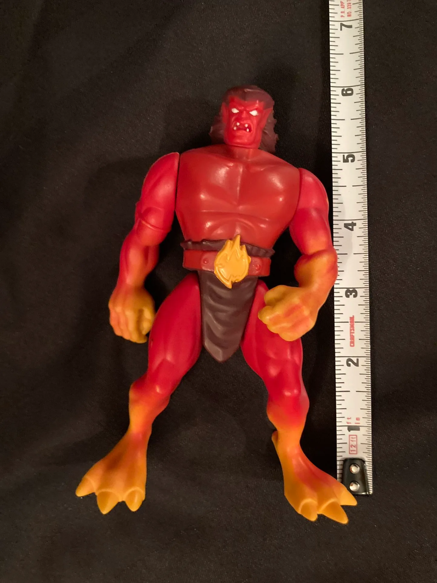 Vintage 1996 GARGOYLES Red 6 Inch Action Figure Toy image indicator(7)