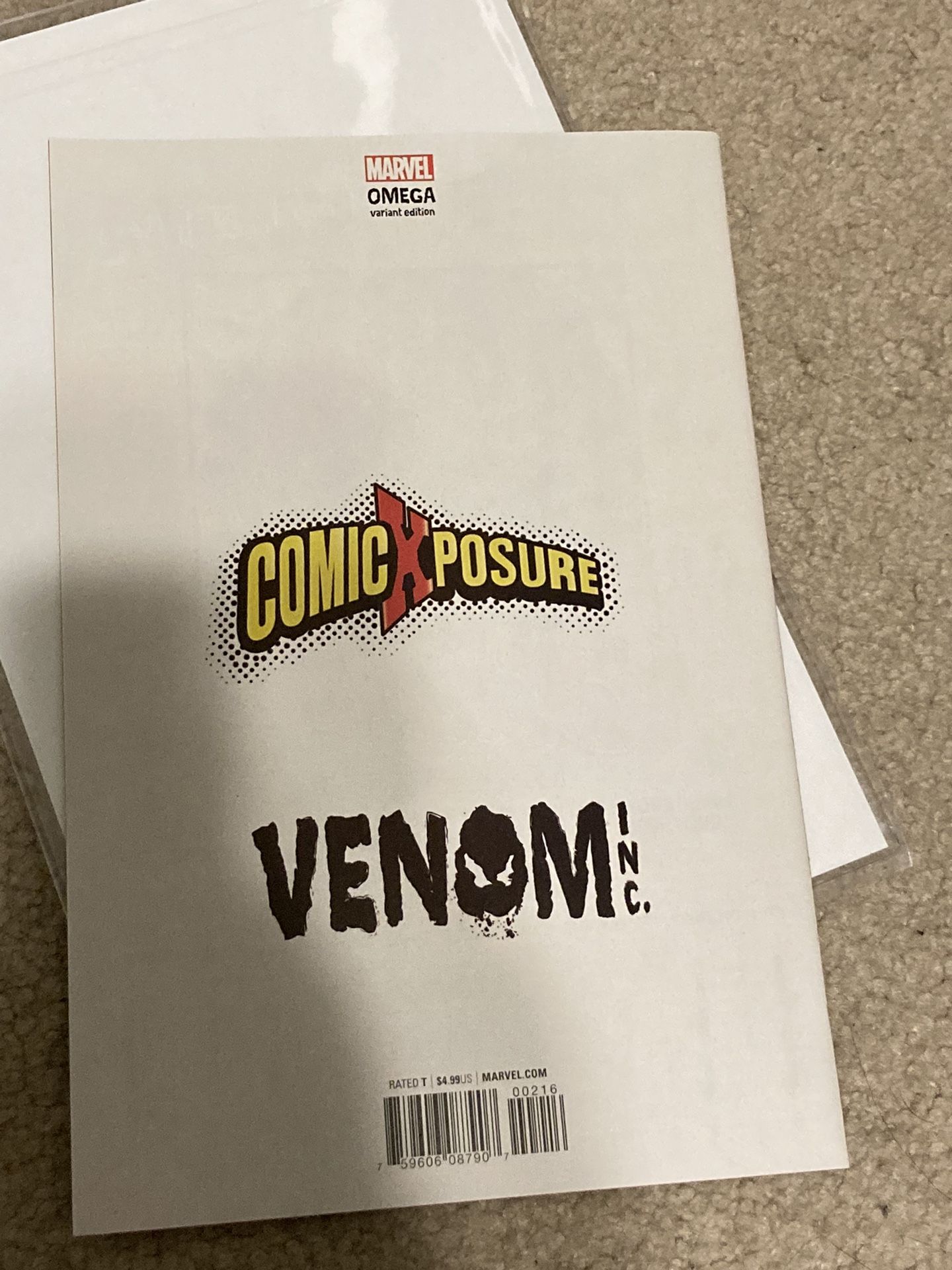 Marvel Comics VENOM Inc. Issue #1 Variant Cover Comic Book - photo 2
