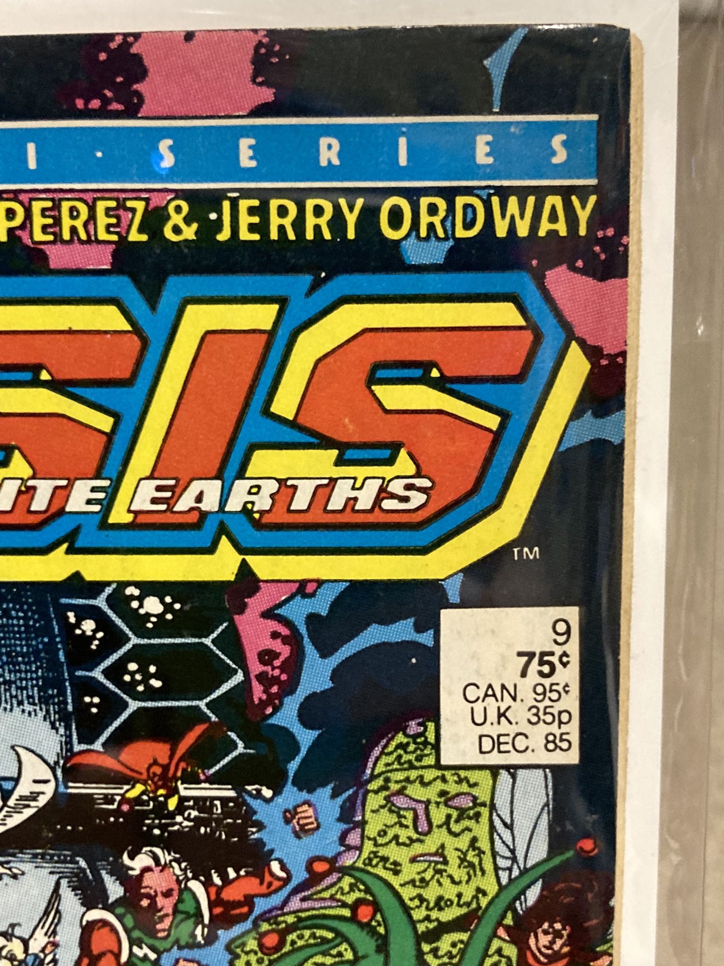 Vintage Dc Comics CRISIS Of Infinite Earths Issue #9 - photo 4