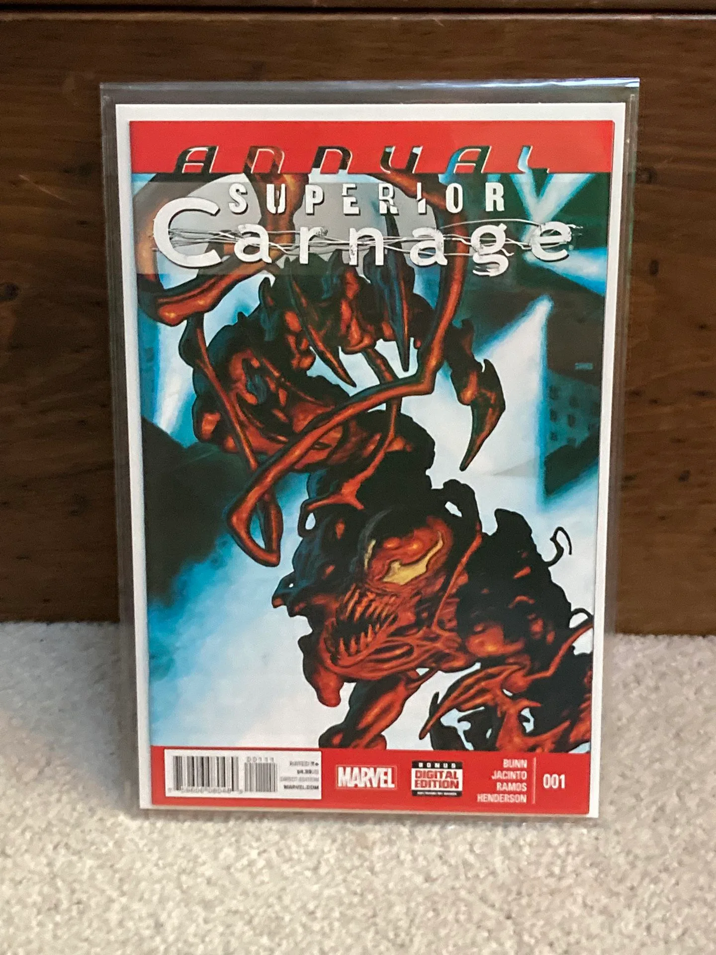 Vintage Marvel Comics Annual SUPERIOR CARNAGE issue #1 thumbnail