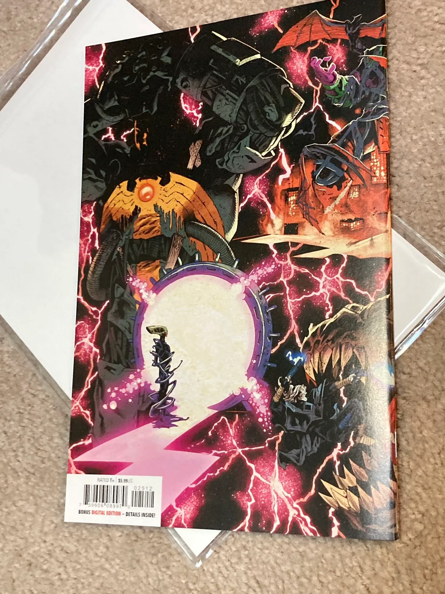 Marvel Comics VENOM issue #25 Variant Wrap Cover Comic Book image indicator(2)