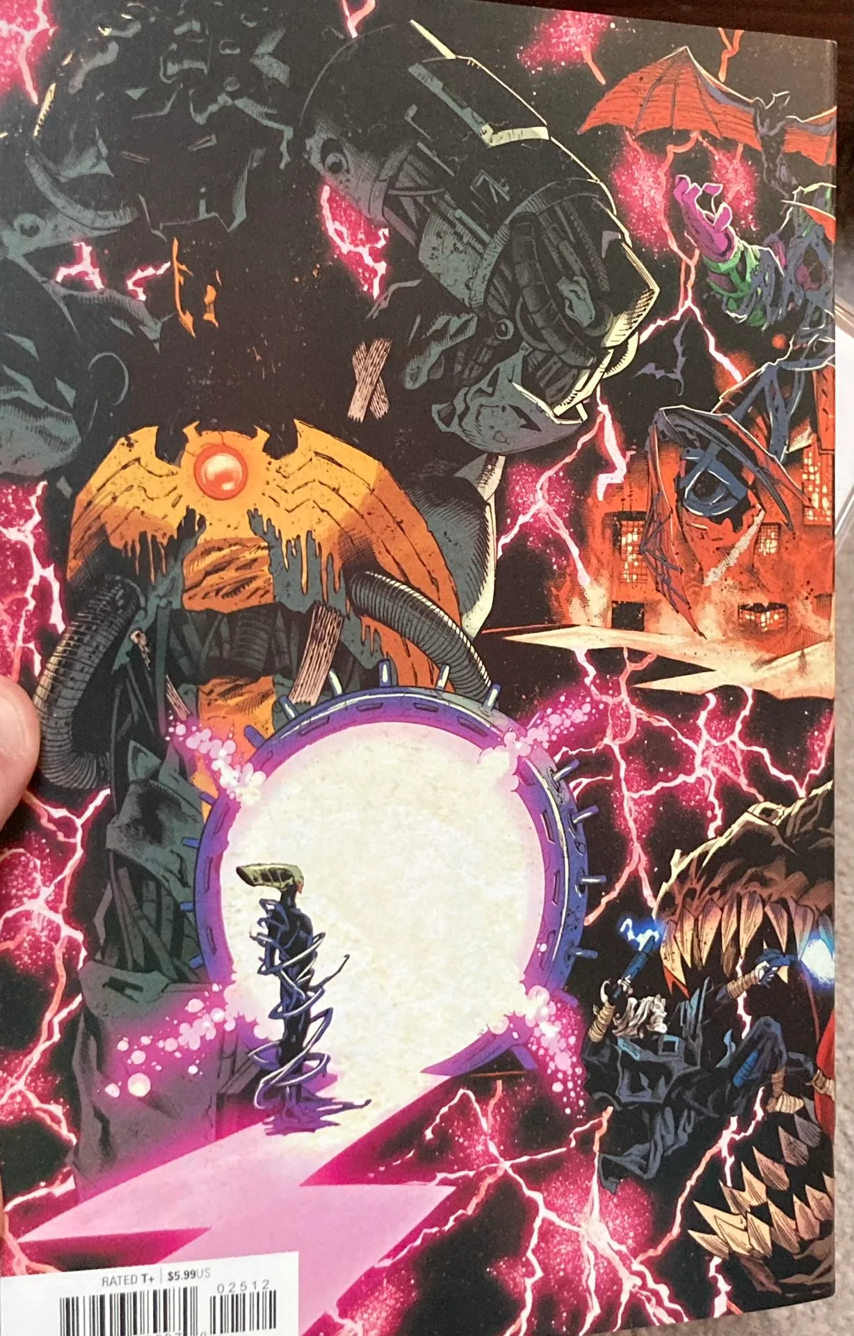 Marvel Comics VENOM issue #25 Variant Wrap Cover Comic Book image indicator(9)