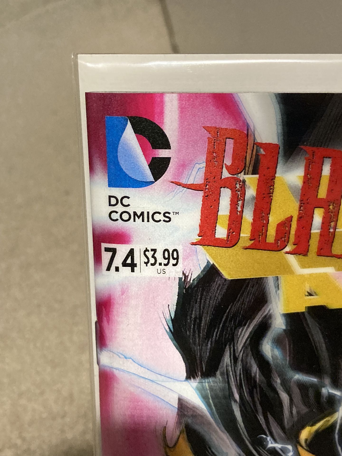 Vintage DC Comics BLACK ADAM #1 Variant 3D Hologram - photo 2