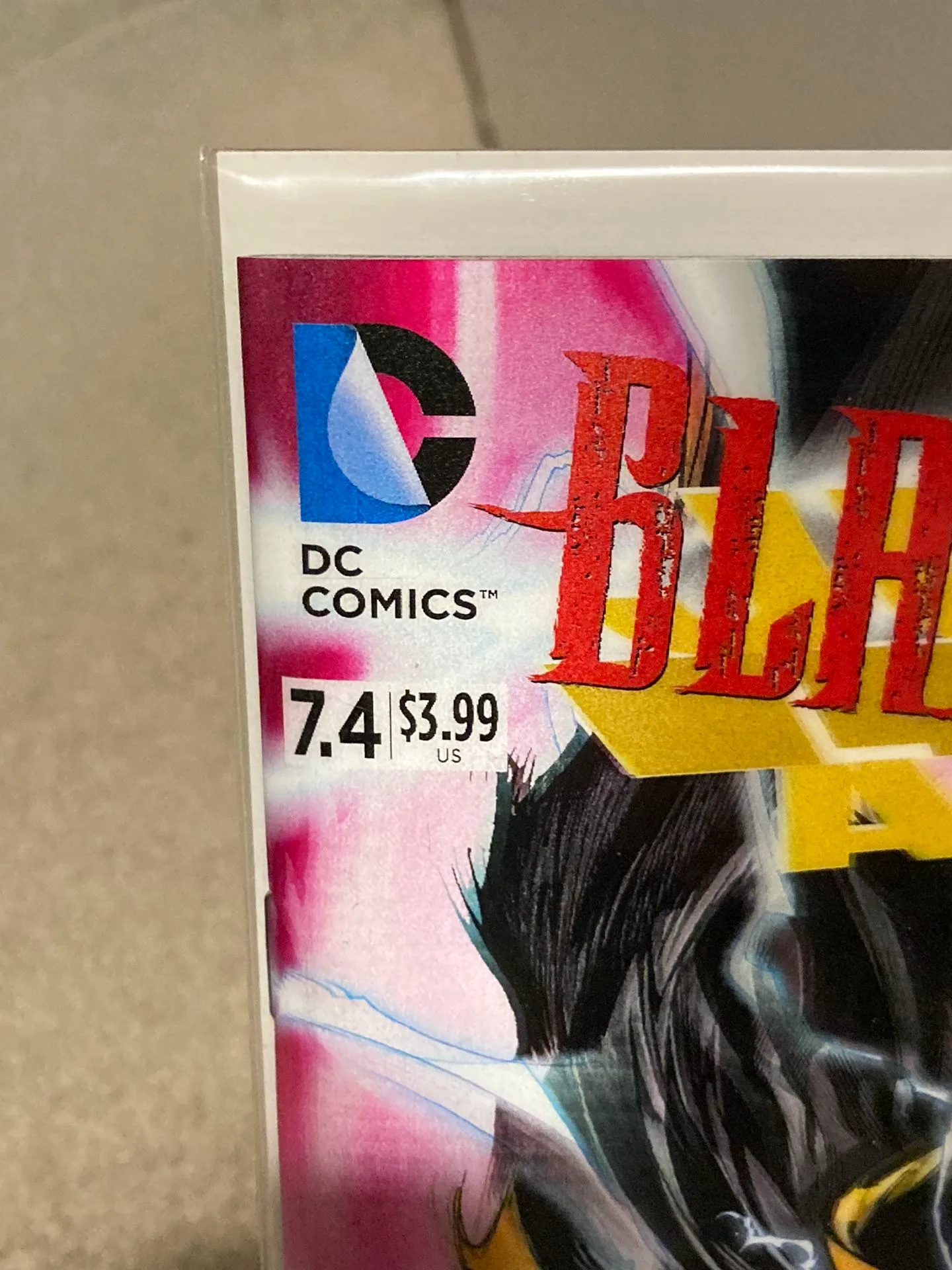 Vintage DC Comics BLACK ADAM #1 Variant 3D Hologram image indicator(2)