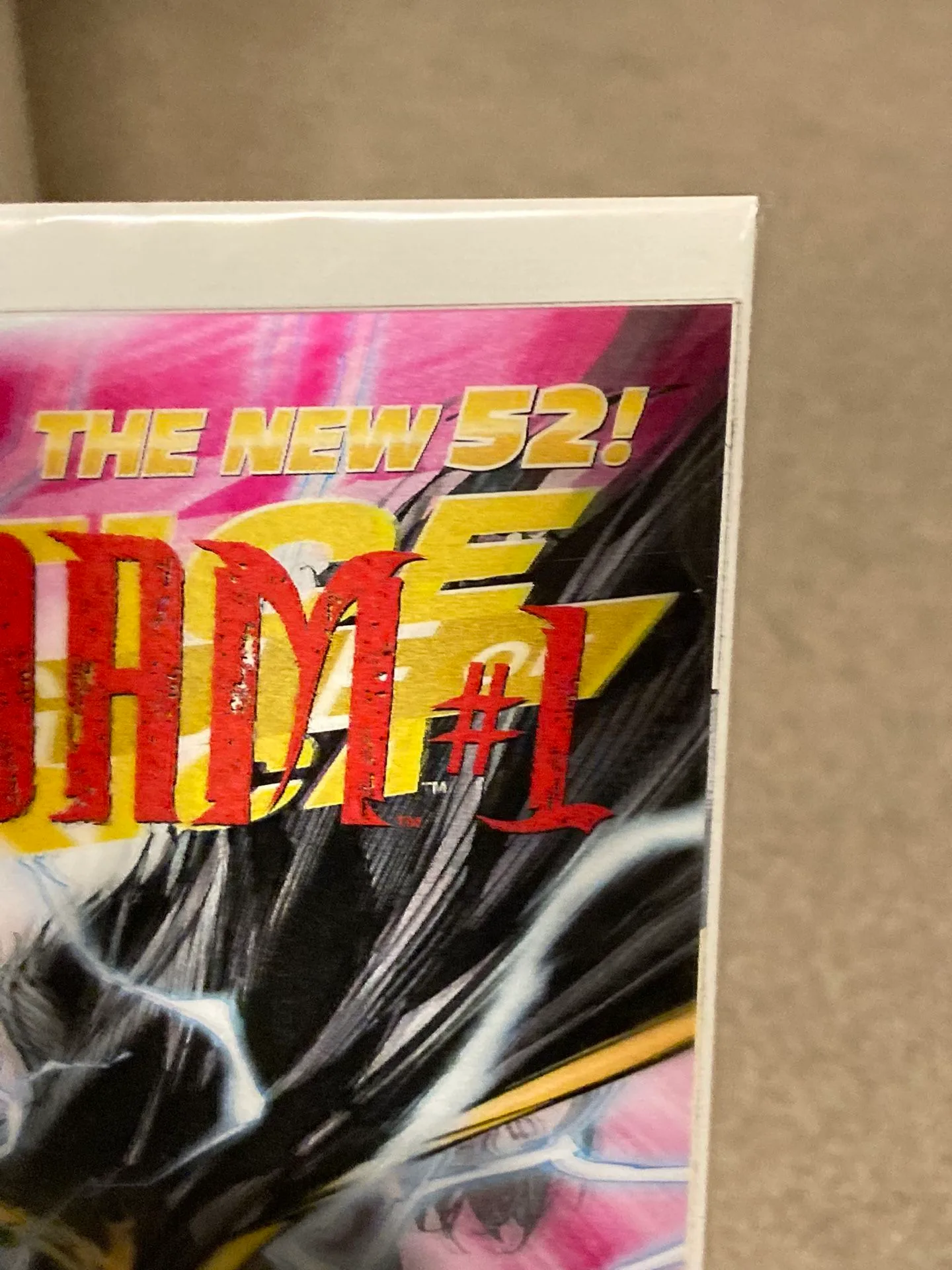 Vintage DC Comics BLACK ADAM #1 Variant 3D Hologram image indicator(3)