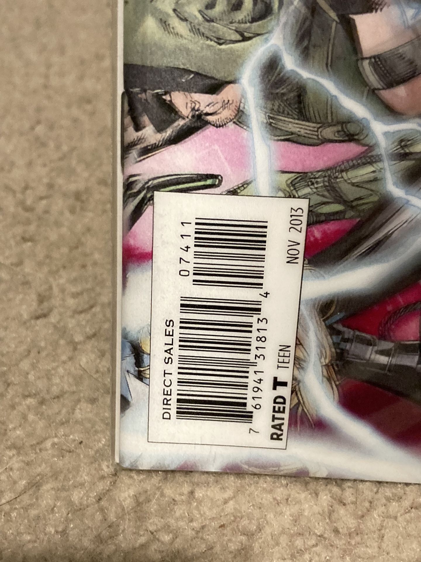 Vintage DC Comics BLACK ADAM #1 Variant 3D Hologram - photo 4