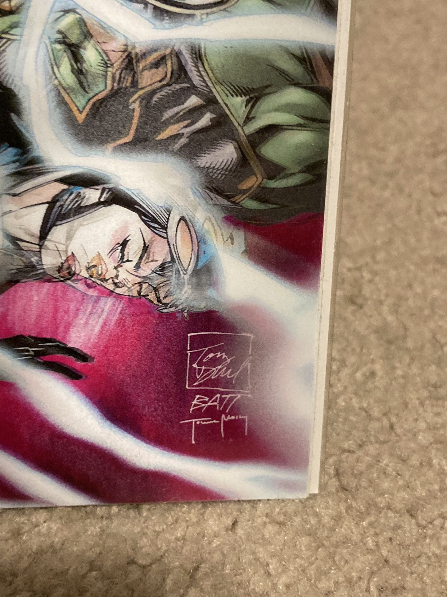 Vintage DC Comics BLACK ADAM #1 Variant 3D Hologram - photo 5