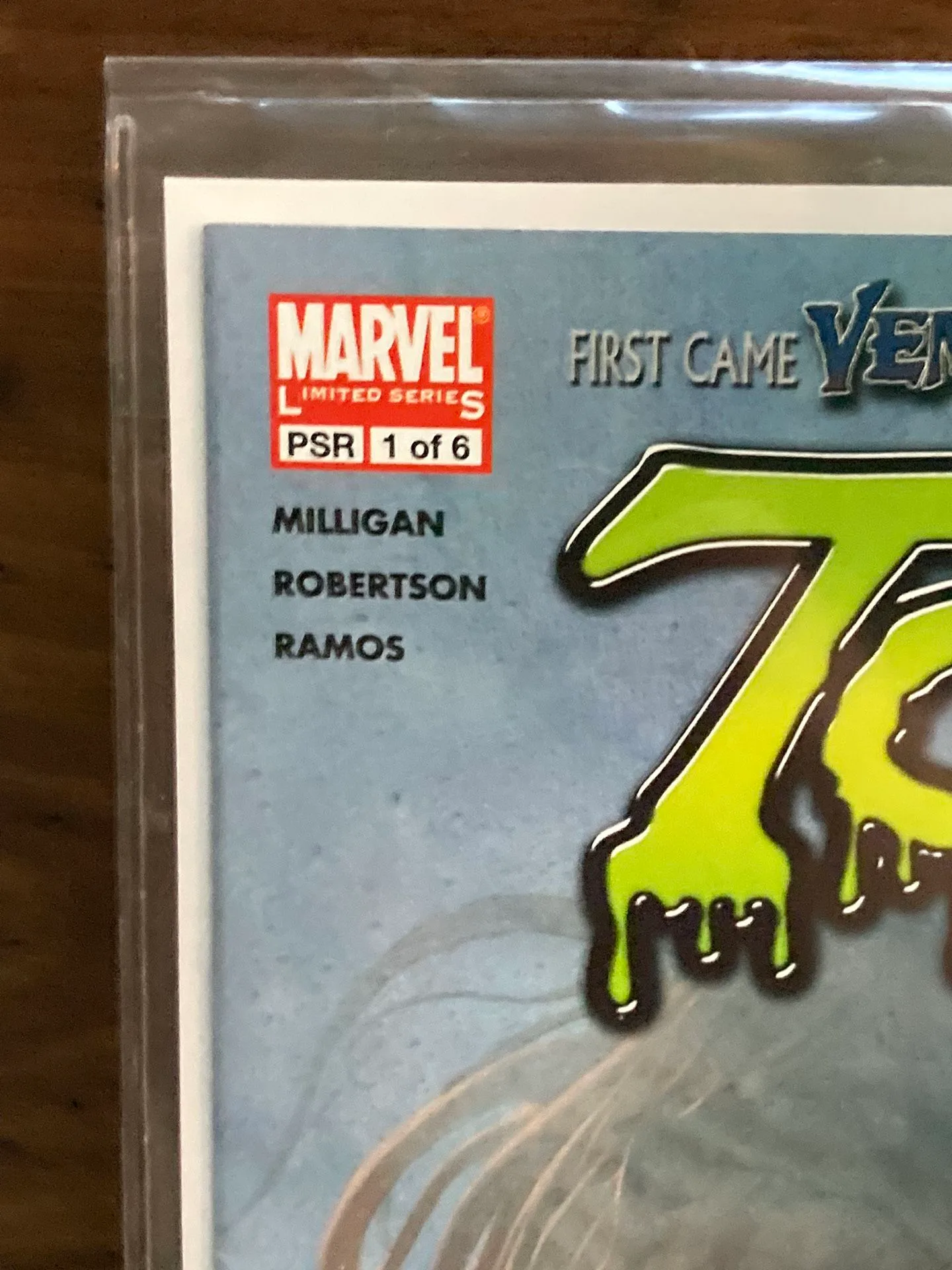 Vintage Marvel Comics TOXIN issue #1 Comic Book image indicator(2)