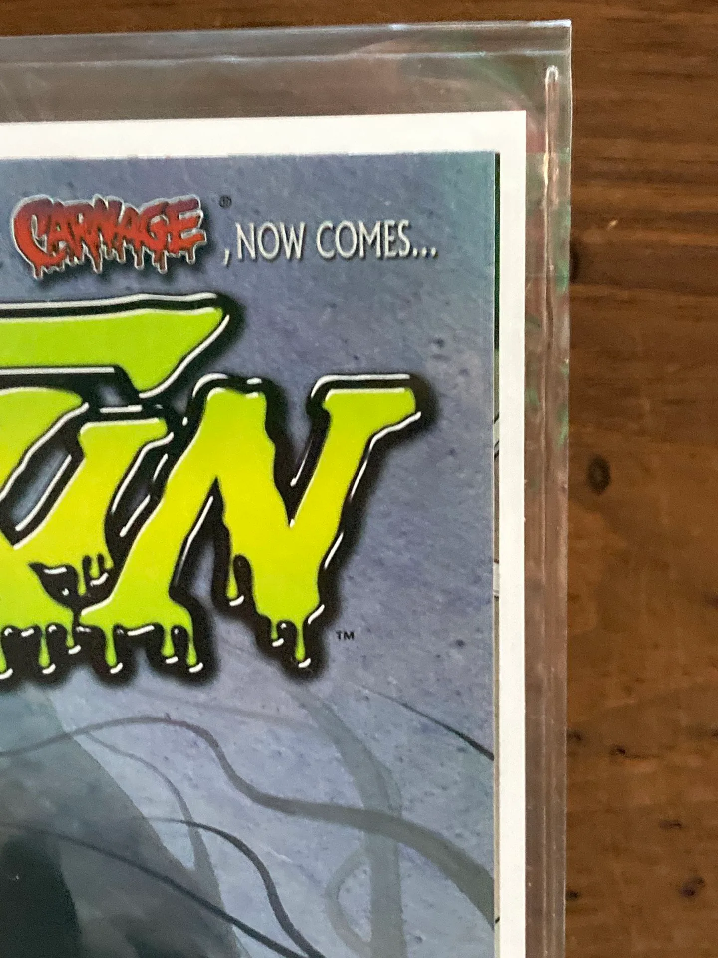 Vintage Marvel Comics TOXIN issue #1 Comic Book image indicator(3)