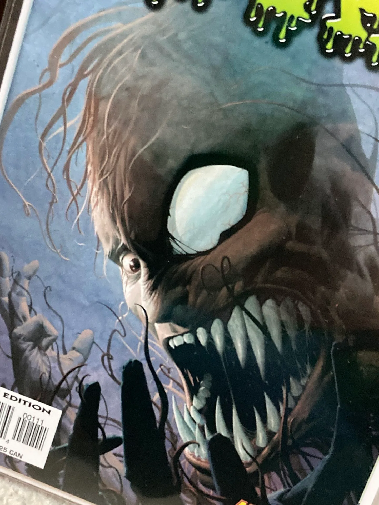 Vintage Marvel Comics TOXIN issue #1 Comic Book image indicator(6)