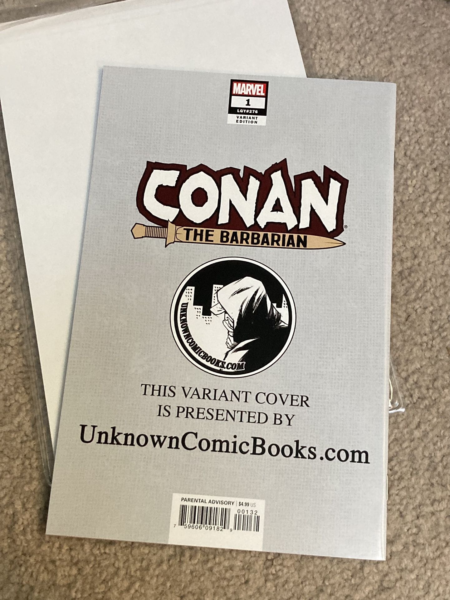 CONAN The Barbarian #1 Virgin Variant - First Print - photo 2