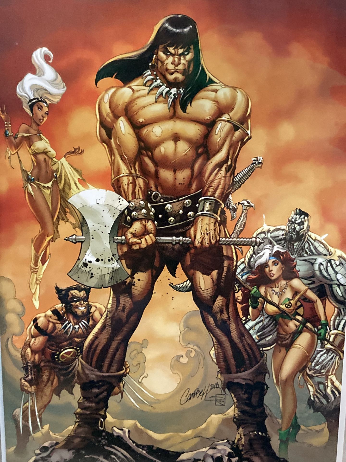 CONAN The Barbarian #1 Virgin Variant - First Print - photo 3