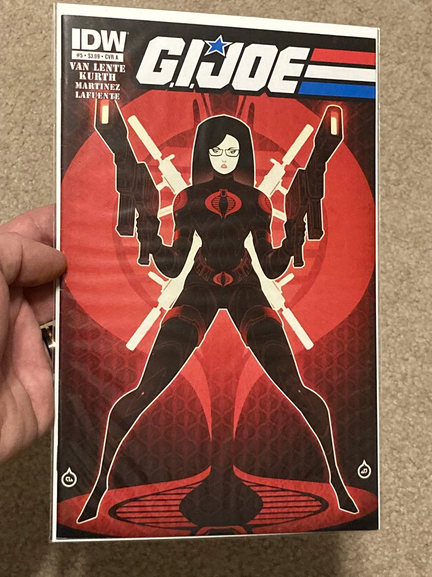 IDW G.I JOE #5 Variant Baroness Cover Comic - First Print thumbnail