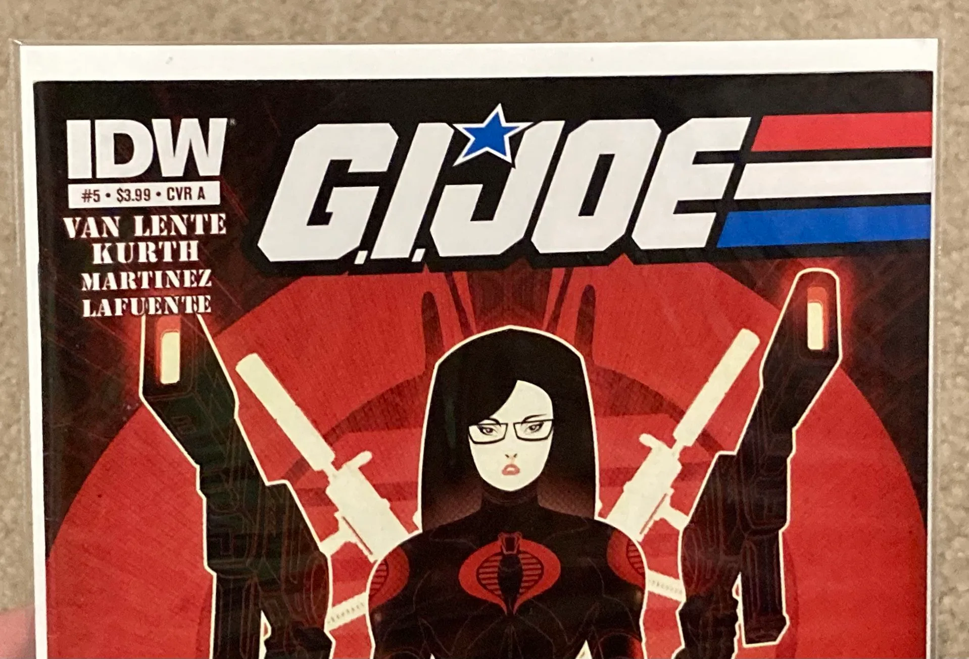 IDW G.I JOE #5 Variant Baroness Cover Comic - First Print image indicator(4)