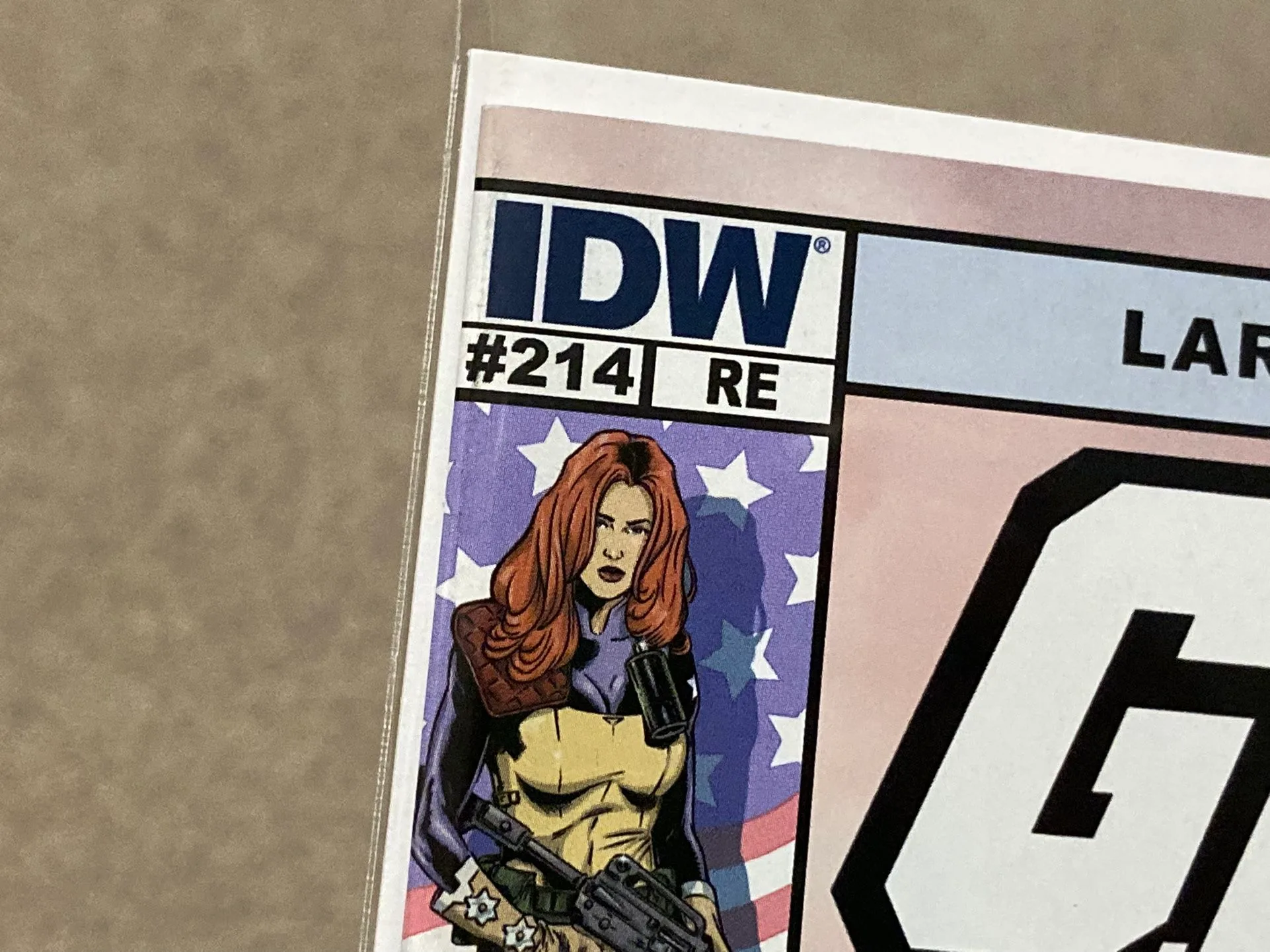 G.I JOE #214 Variant Cover Comic - Death Of Snake Eyes image indicator(4)