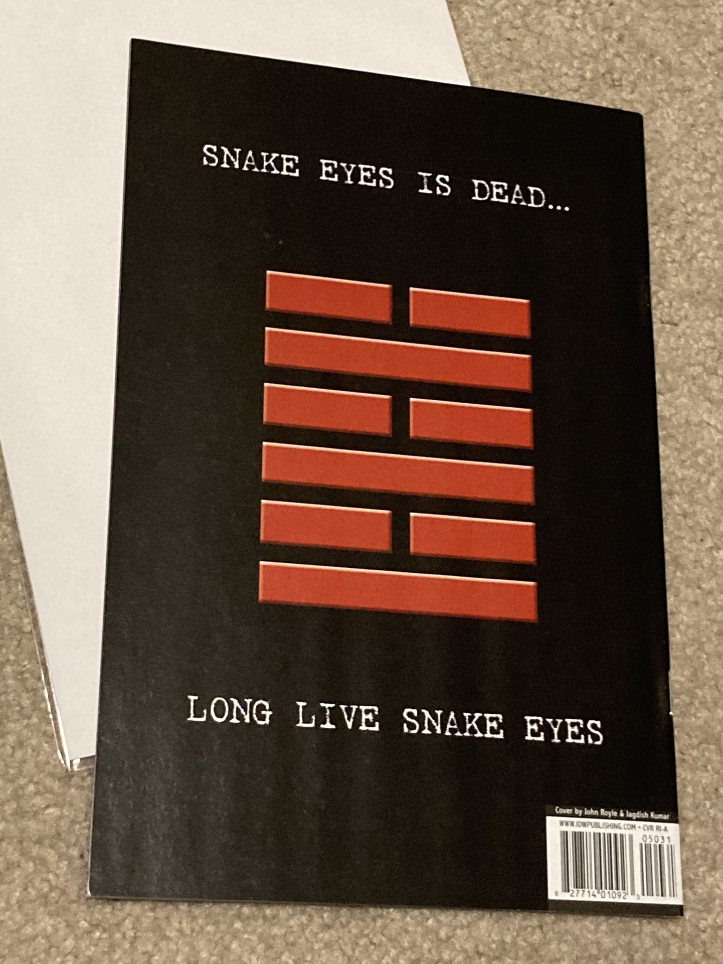 IDW Comics G.I JOE issue #250 Variant Cover Comic Book - photo 2