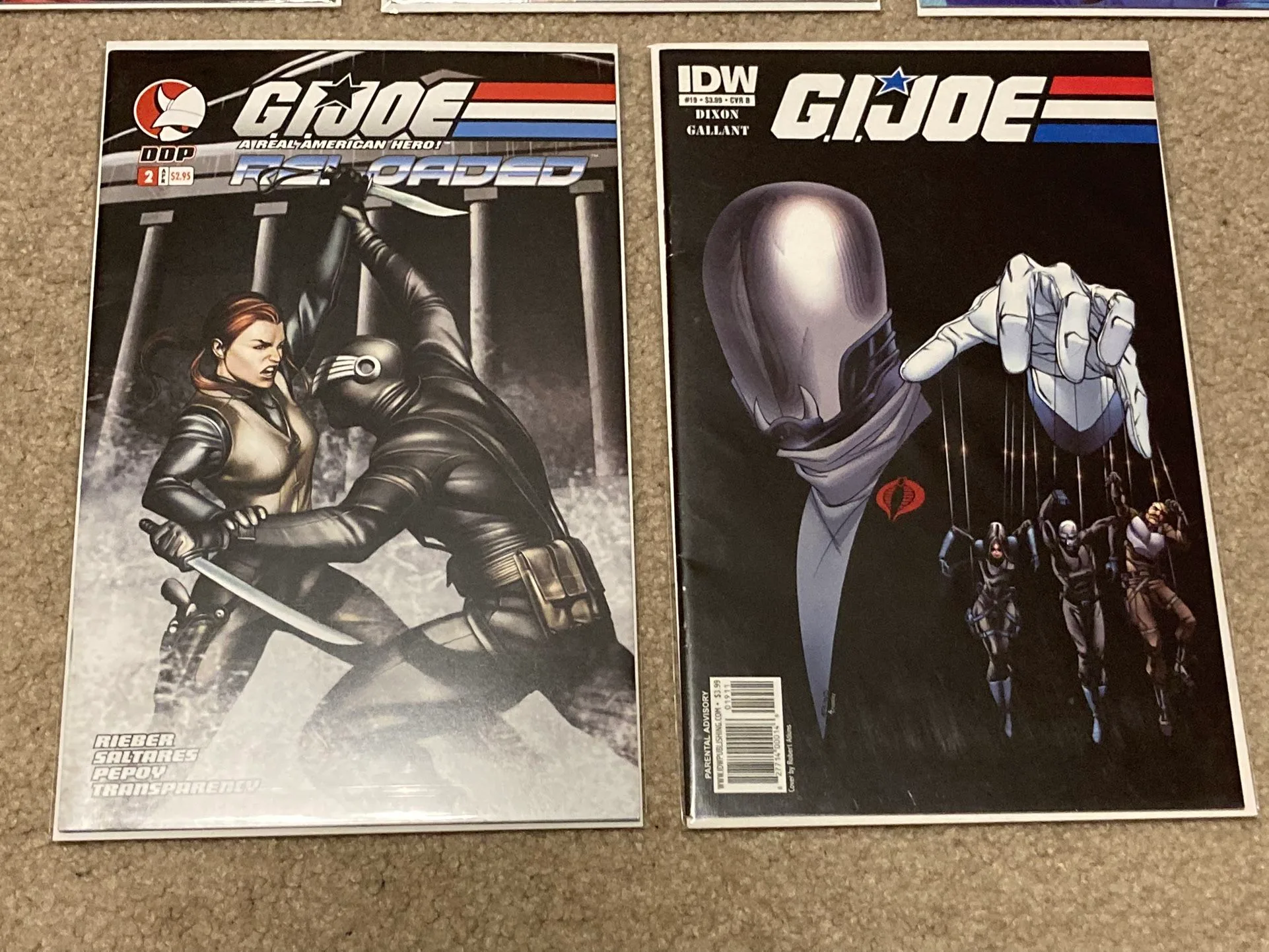 Lot Of 5 Cobra G.I JOE Comic Books image indicator(2)