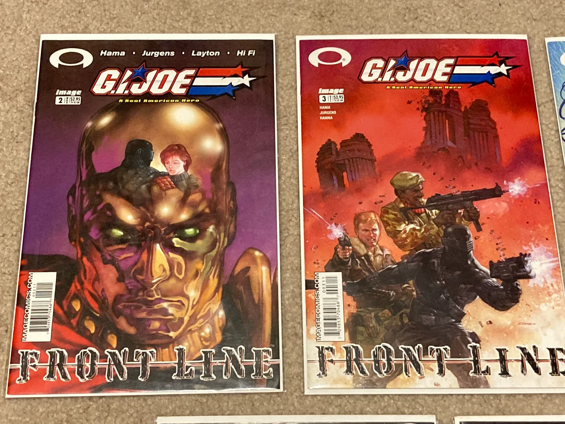 Lot Of 5 Cobra G.I JOE Comic Books image indicator(3)