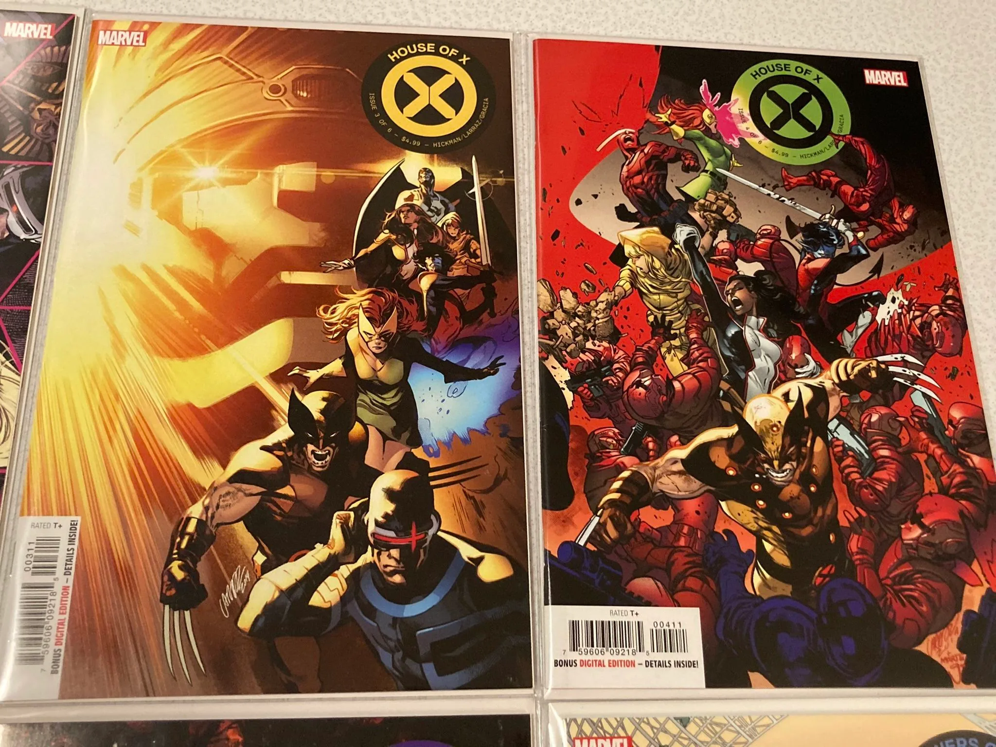 Lot Of 8 Marvel Comics Power Of X & HOUSE OF X Variant image indicator(4)
