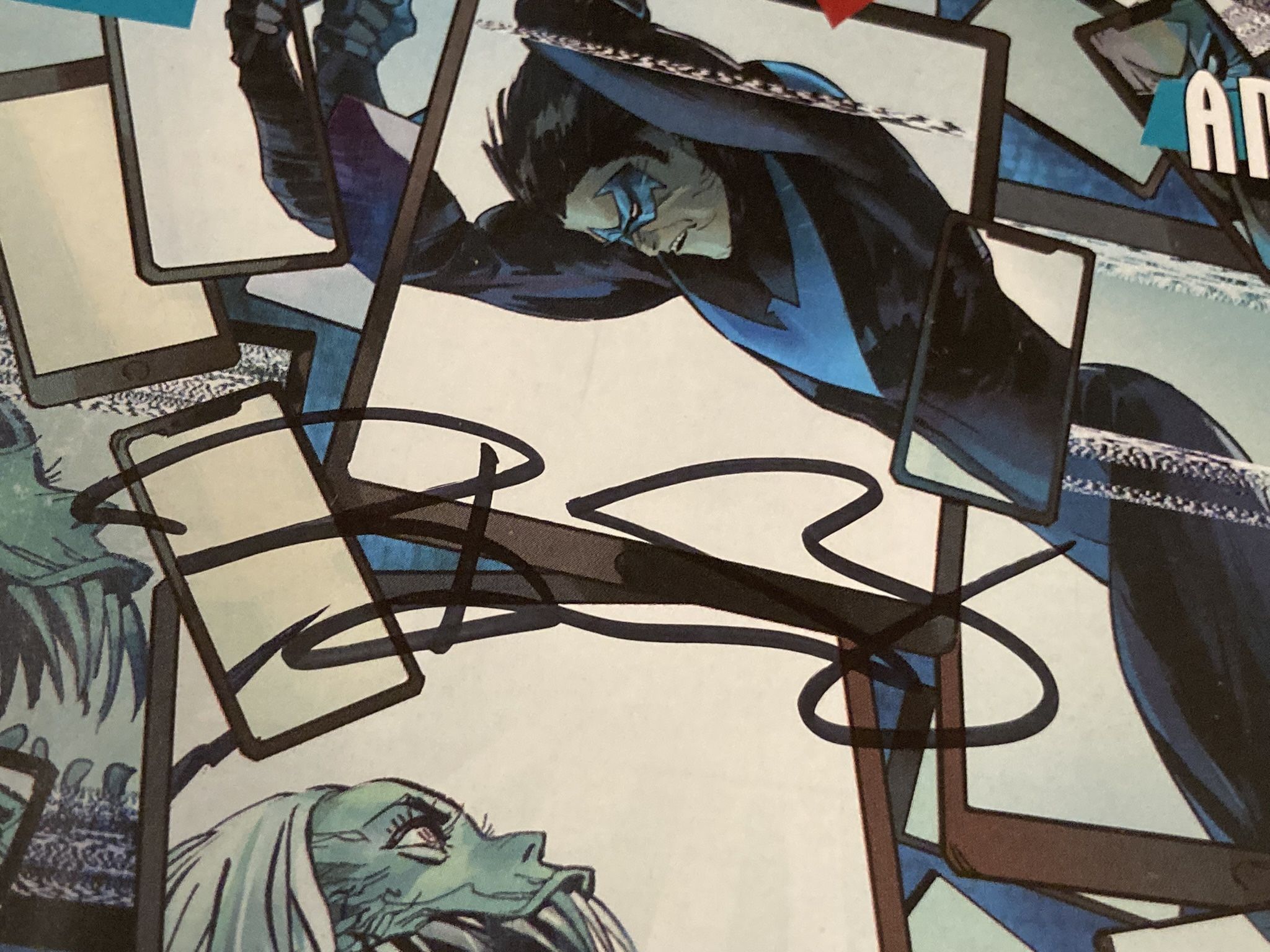 NIGHTWING Annual Issue #1 Signed Comic Book With COA - photo 3