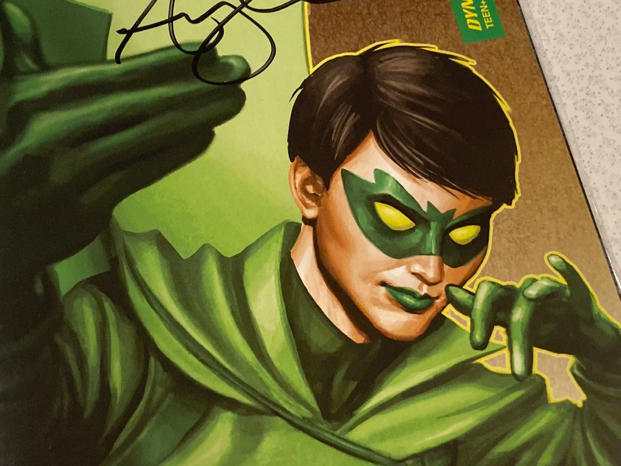 Dynamite Comics GREEN HORNET #1 Signed Comic Book image indicator(5)