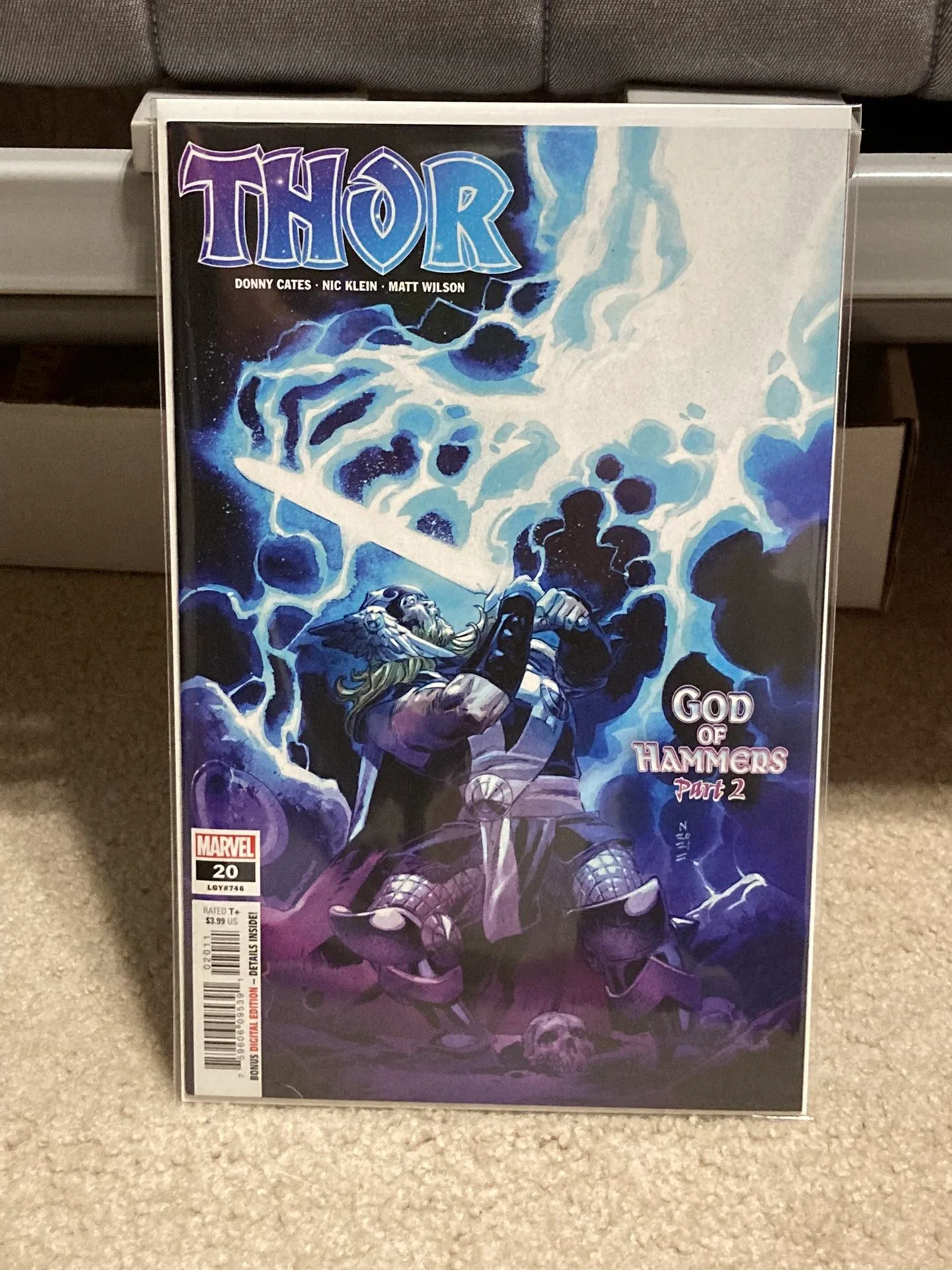Marvel Comics THOR #20 First Print GOD Of HAMMERS Key! thumbnail