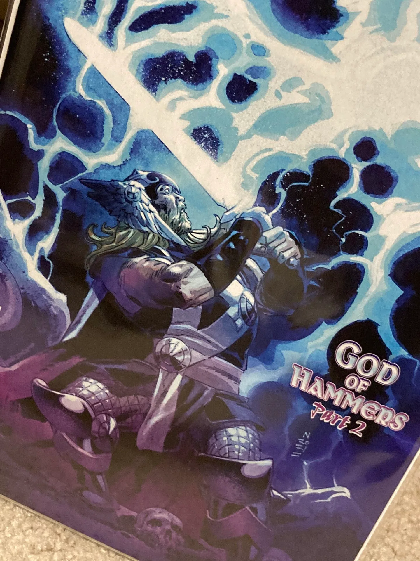 Marvel Comics THOR #20 First Print GOD Of HAMMERS Key! image indicator(6)