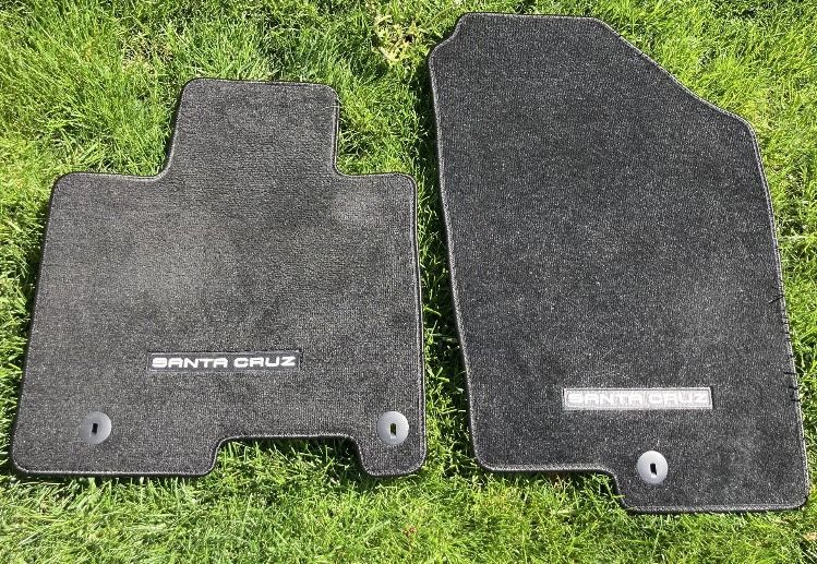 2022 Hyundai Santa Cruz Floor Mats Set Of 3 - Black - O.E - photo 4
