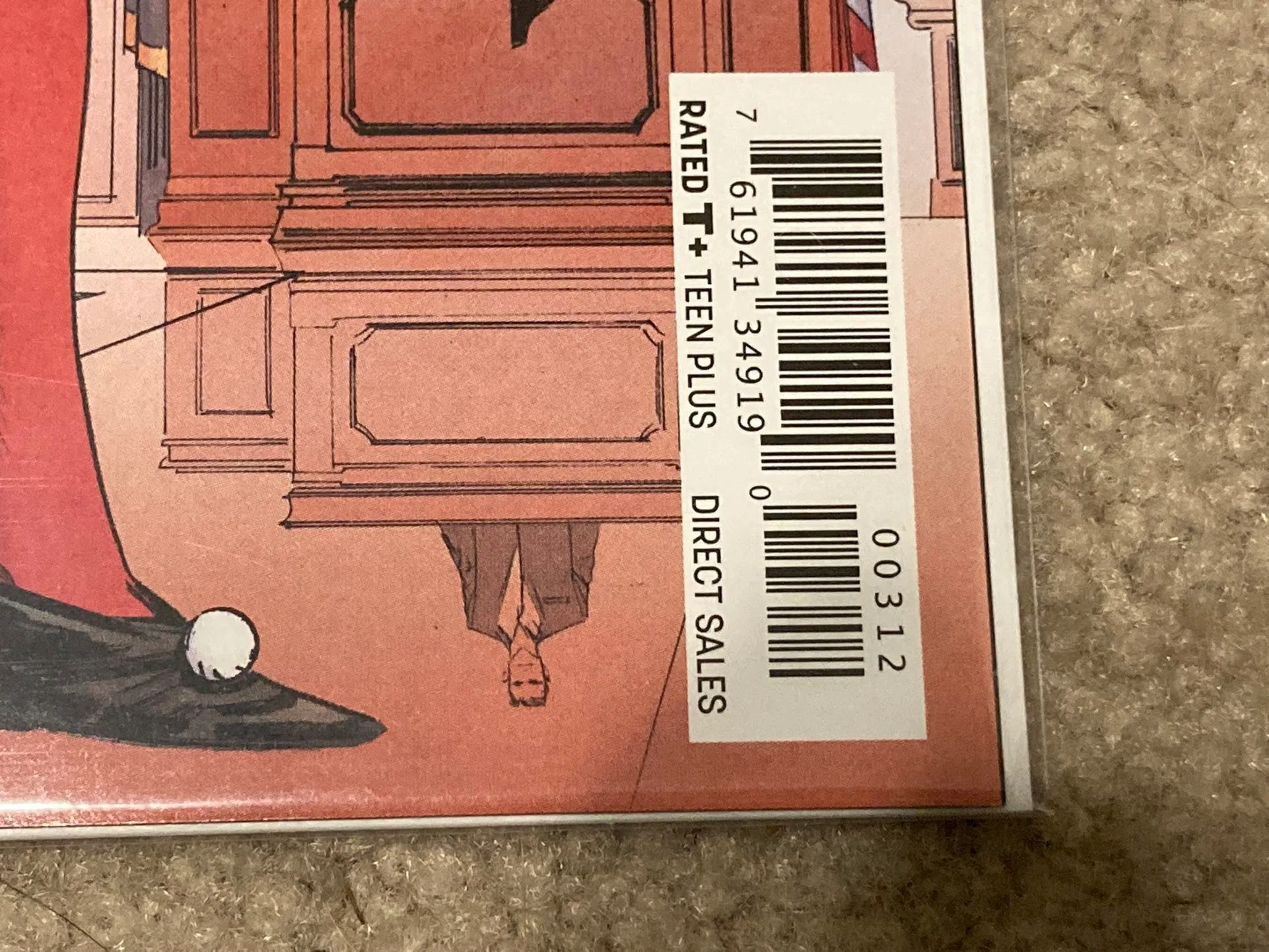 BATMAN White Knight #3 Variant Red 2nd Print - Neo Joker image indicator(4)