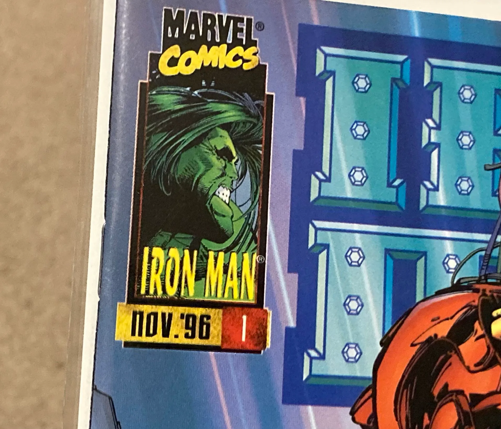 Vintage Marvel Comics IRONMAN issue #1 Comic Book image indicator(2)