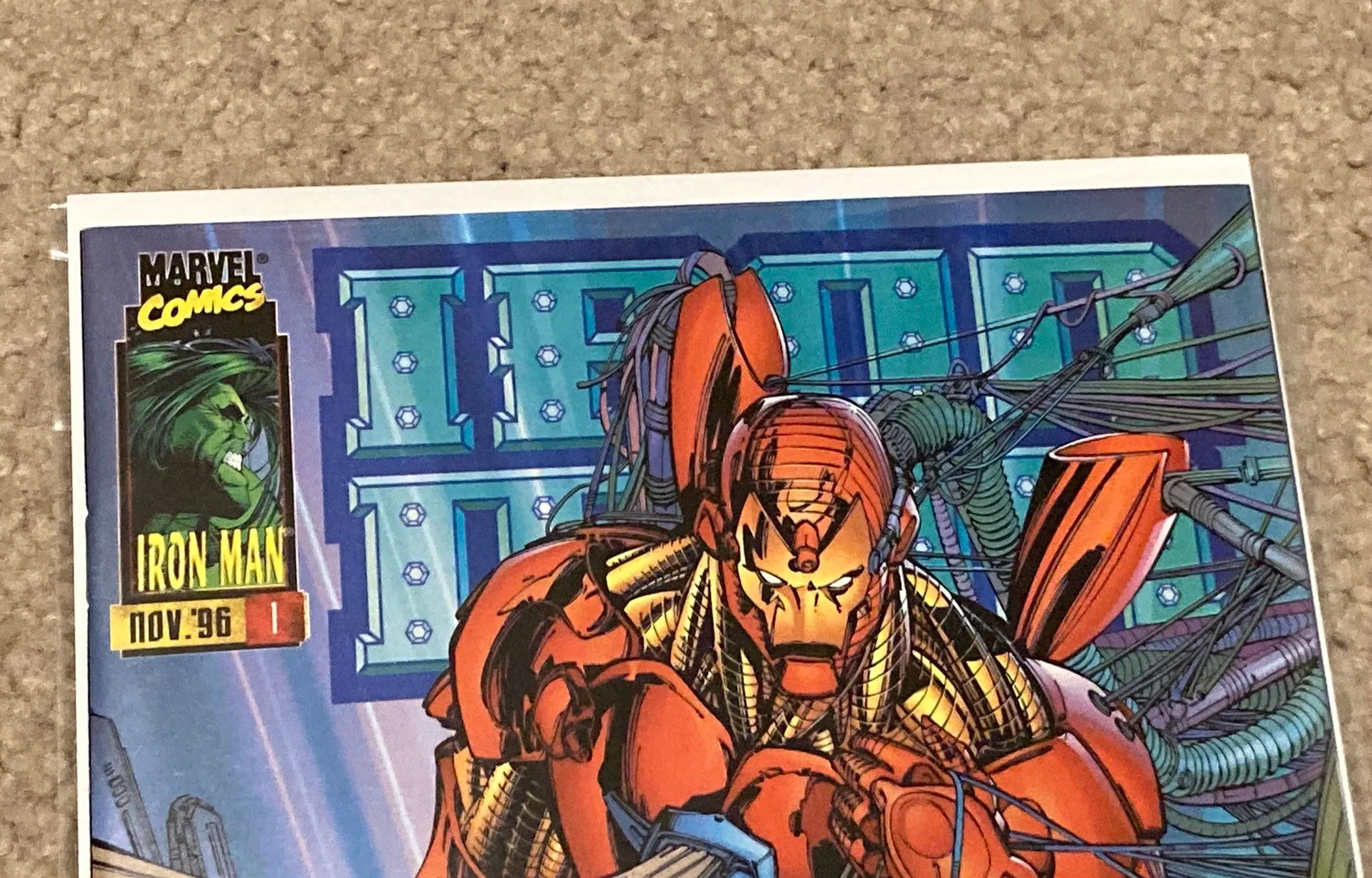 Vintage Marvel Comics IRONMAN issue #1 Comic Book image indicator(4)