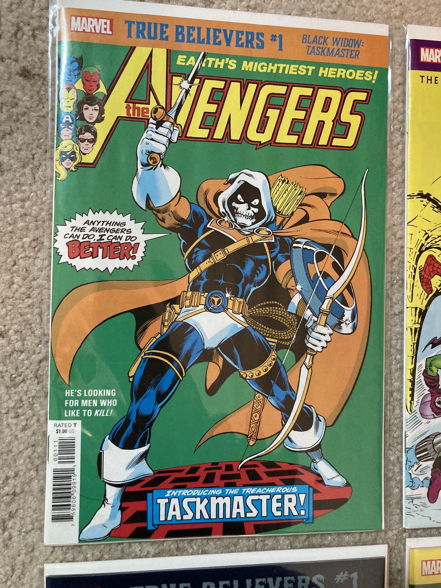 Lot Of 4 Marvel Comics TRUE BELIEVERS Comic Books - photo 2