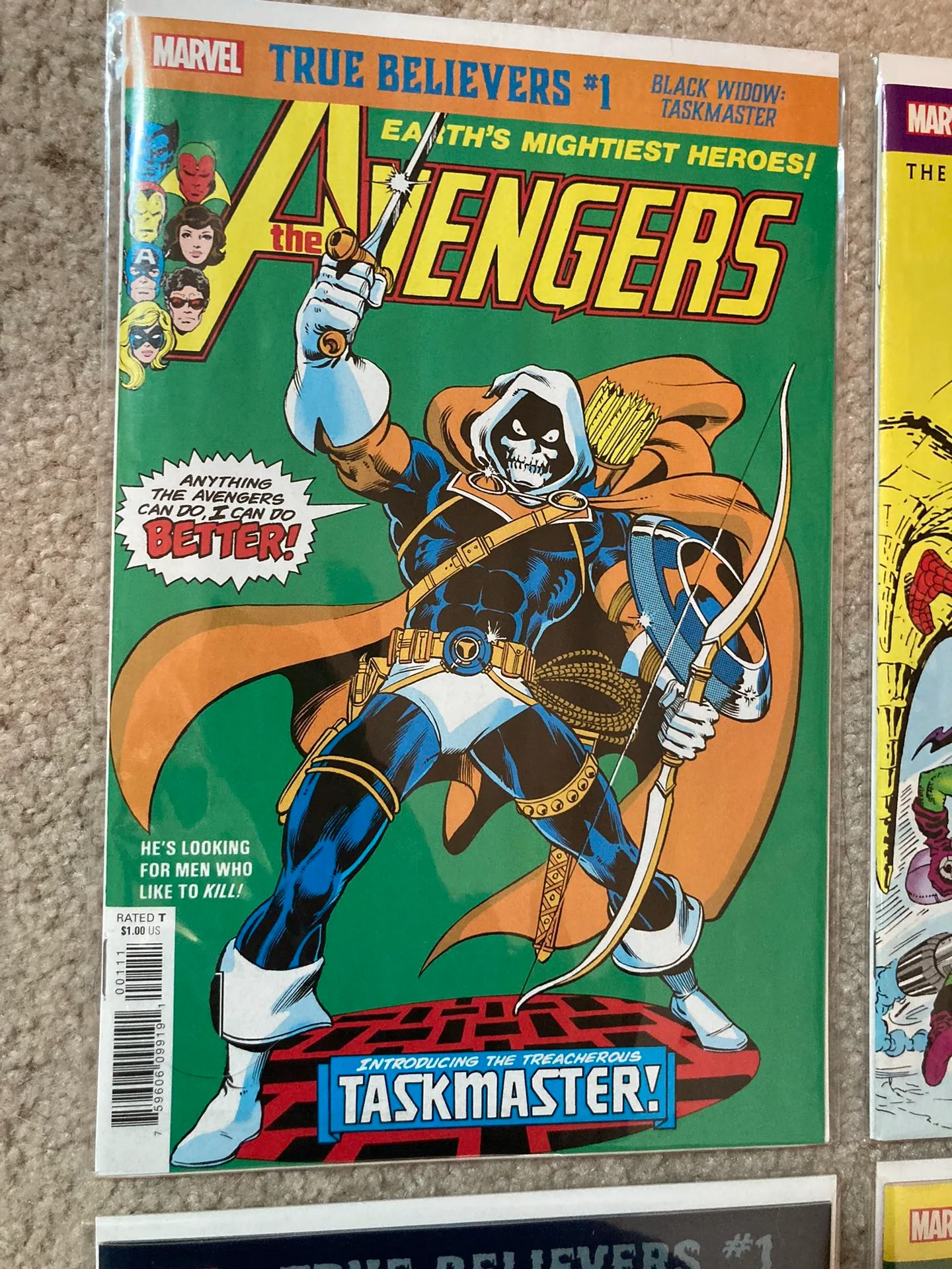 Lot Of 4 Marvel Comics TRUE BELIEVERS Comic Books image indicator(2)