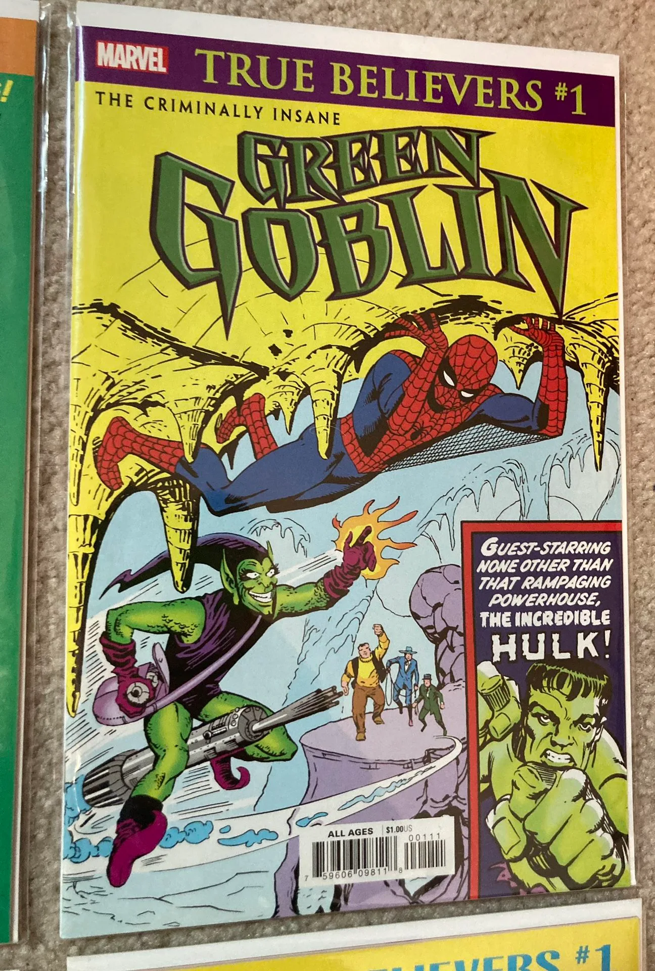 Lot Of 4 Marvel Comics TRUE BELIEVERS Comic Books image indicator(3)