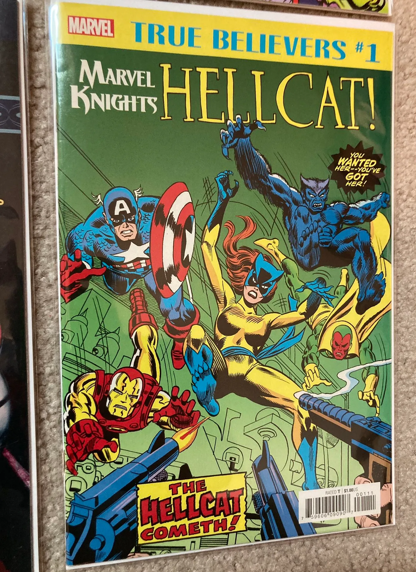 Lot Of 4 Marvel Comics TRUE BELIEVERS Comic Books image indicator(4)