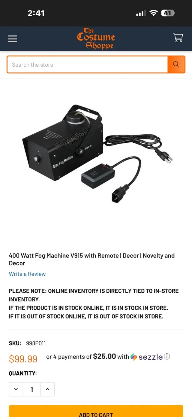 VEI Fog Machine image indicator(5)