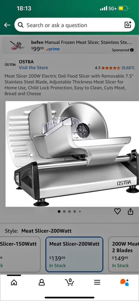 Meat slicer