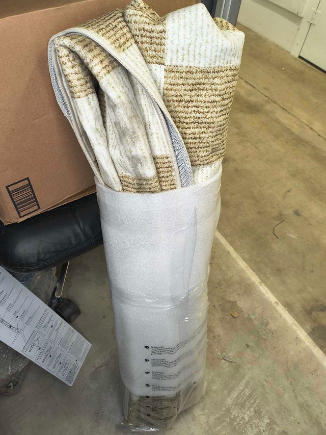 EcoNest Checkered Area Rug 6' x 9' – Low Pile, Non-Slip - photo 3